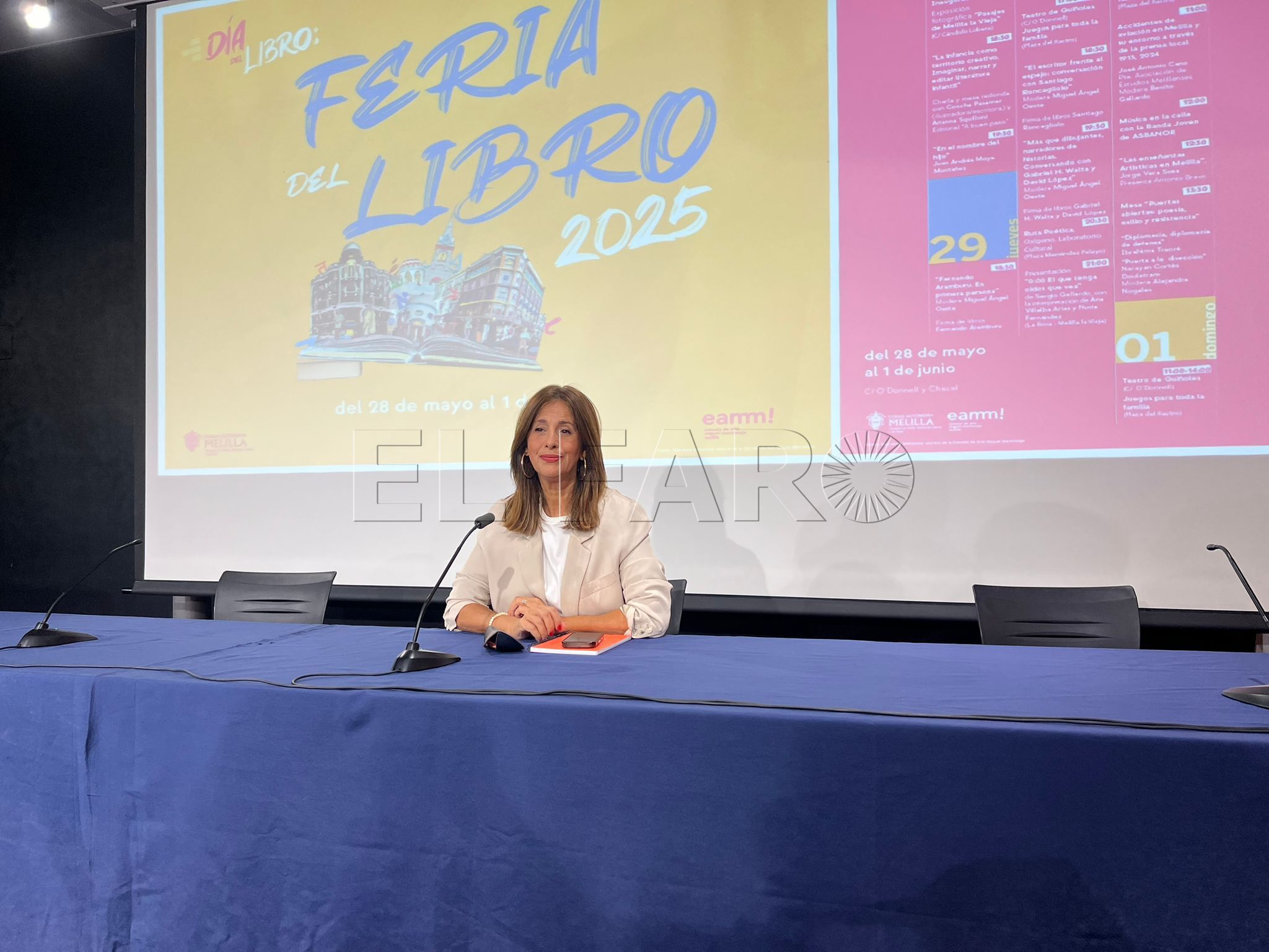 Melilla da el pistoletazo de salida a su Feria del Libro 2025 en un mes lleno de cultura