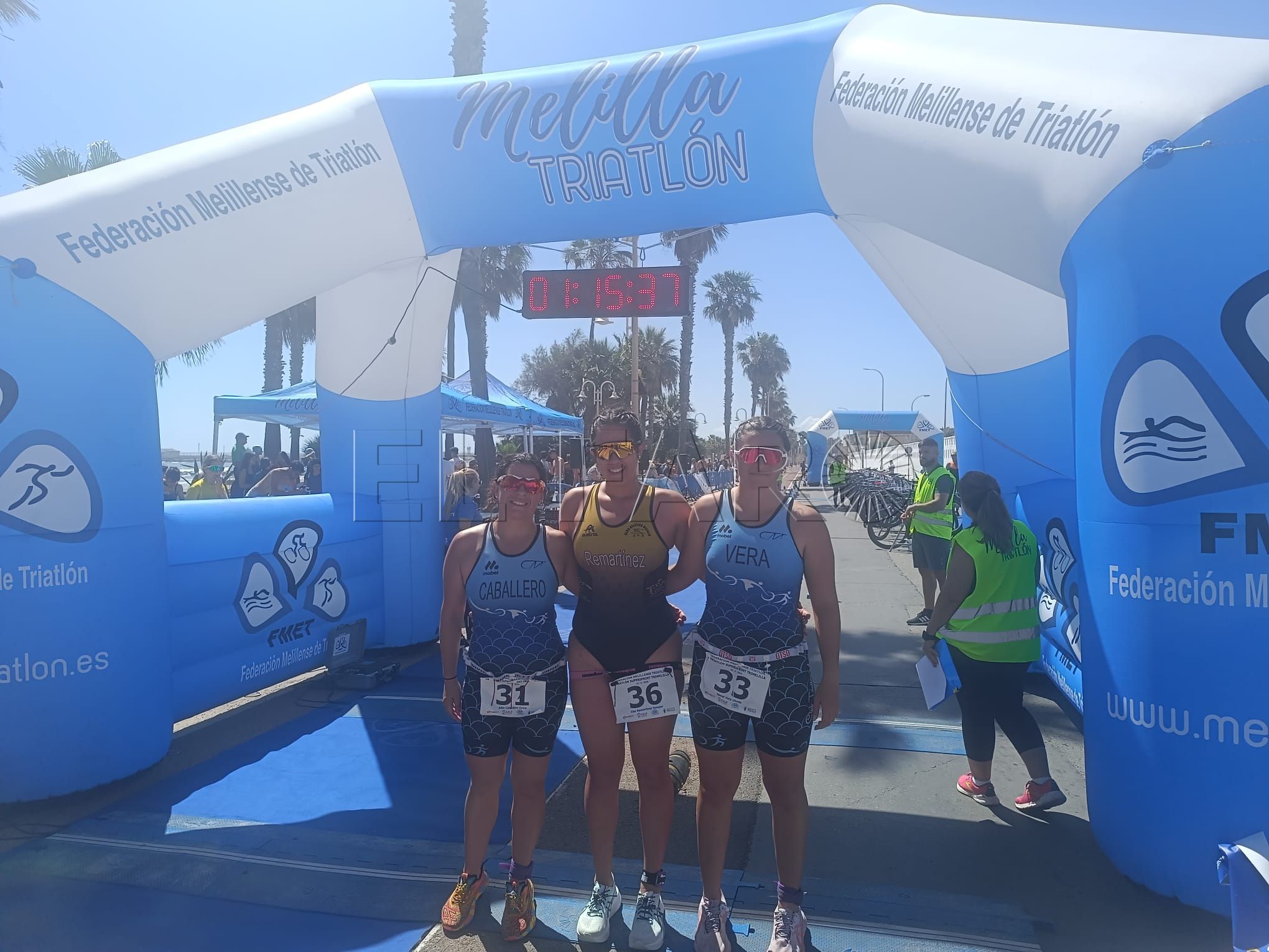 Espectacular celebración del Triatlón Supersprint Trimelilla