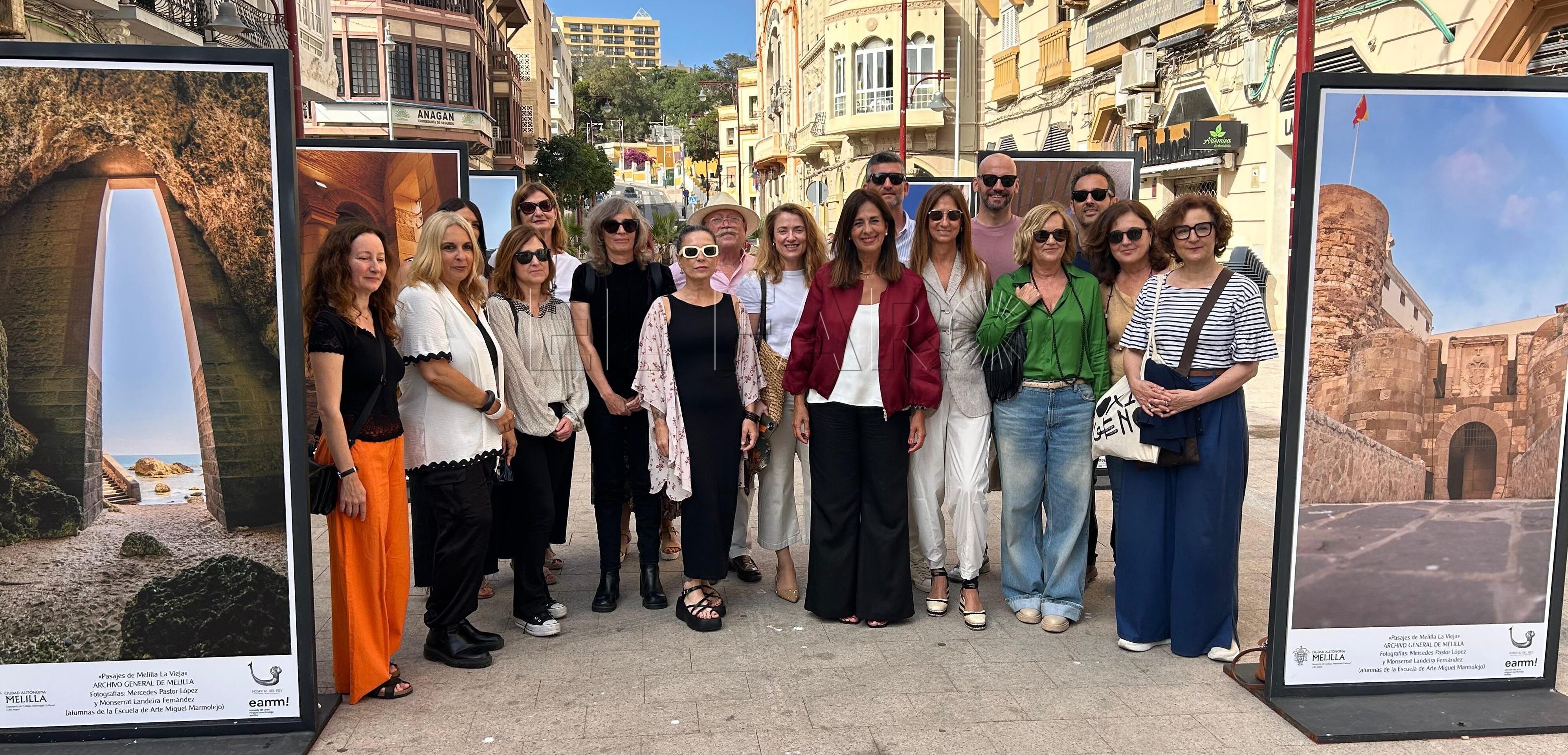 La Feria del Libro arranca con una exposición fotográfica de Melilla la Vieja