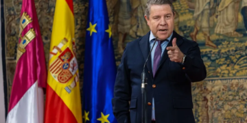 García Page he pedido hoy reacciones al caso de las escuchas de la UCO. / EFE
