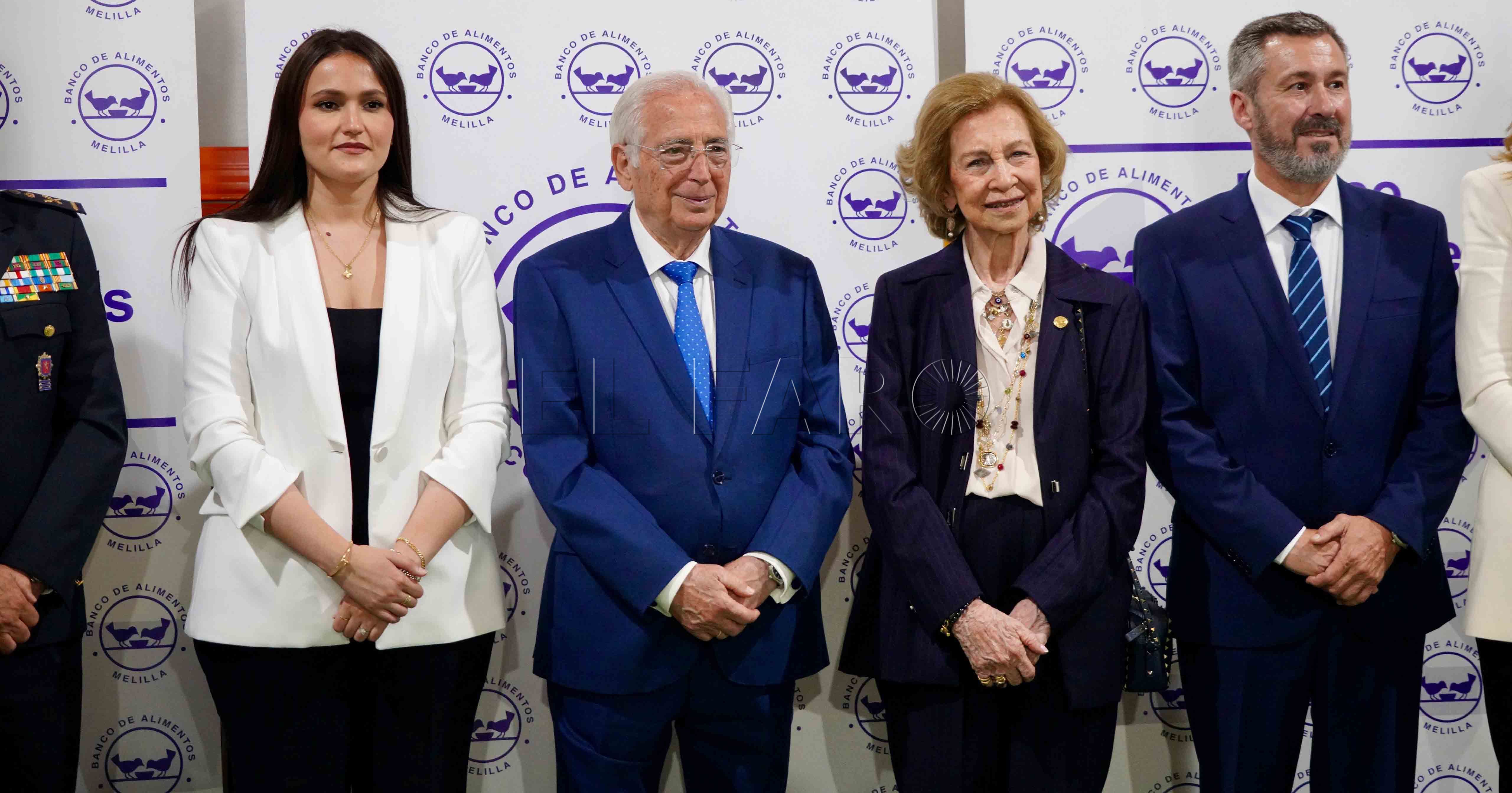 Visita de la reina Sofía