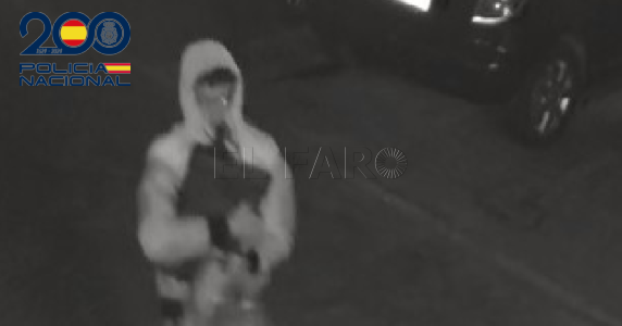 Imagen del joven detenido