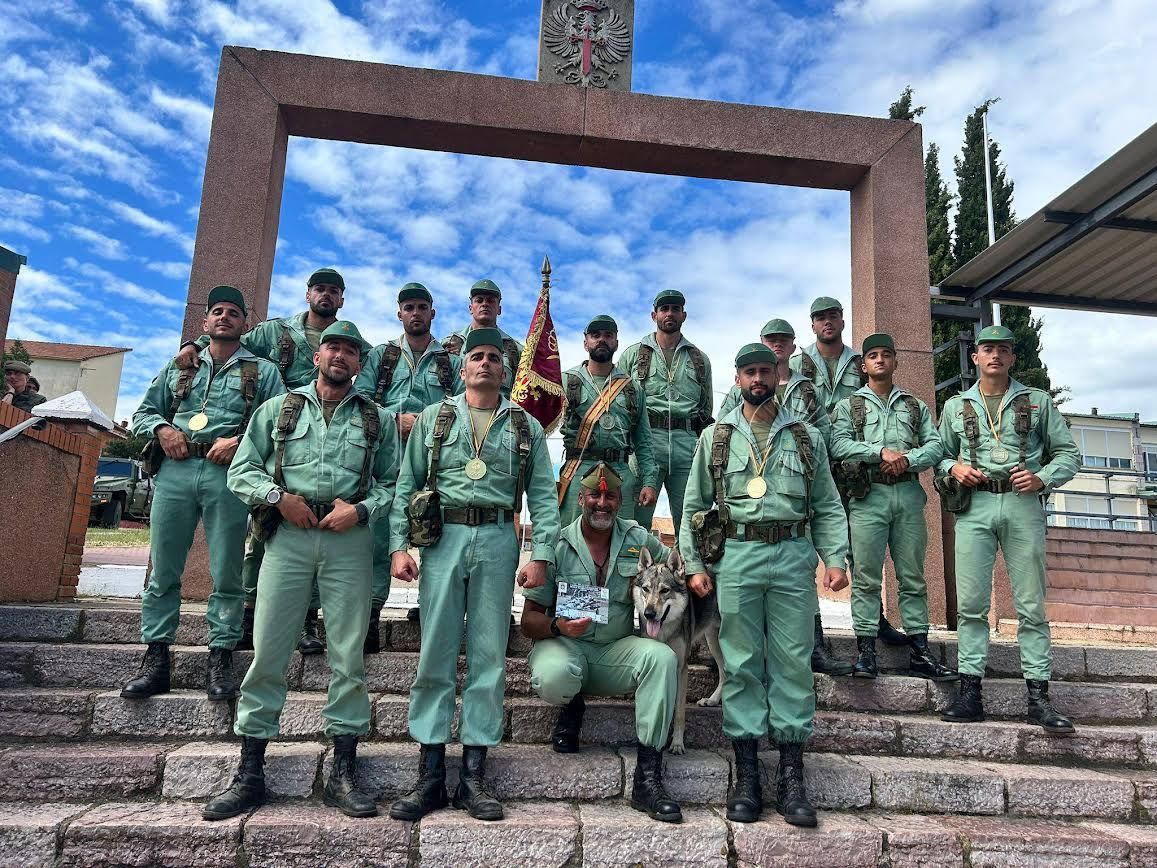 La Patrulla de Tiro del Tercio Gran Capitán se proclama campeona nacional de España