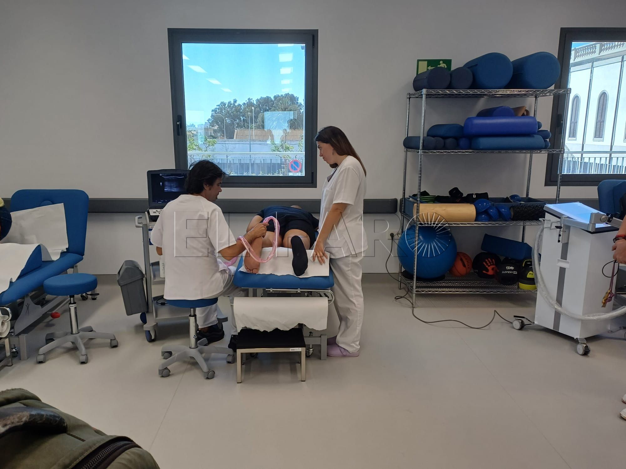 Primeros servicios en el nuevo hospital