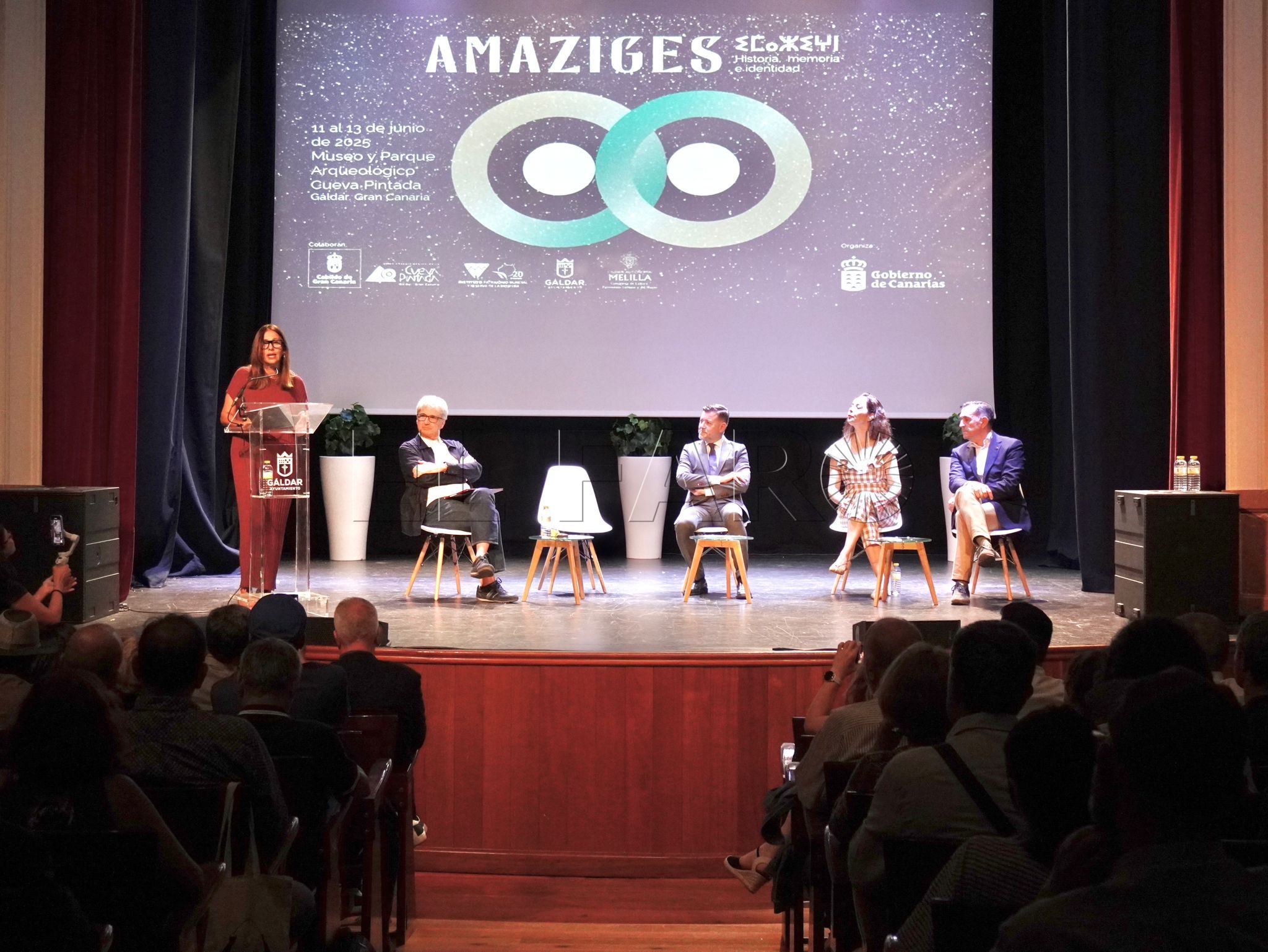 Fadela Mohatar, en el simposio