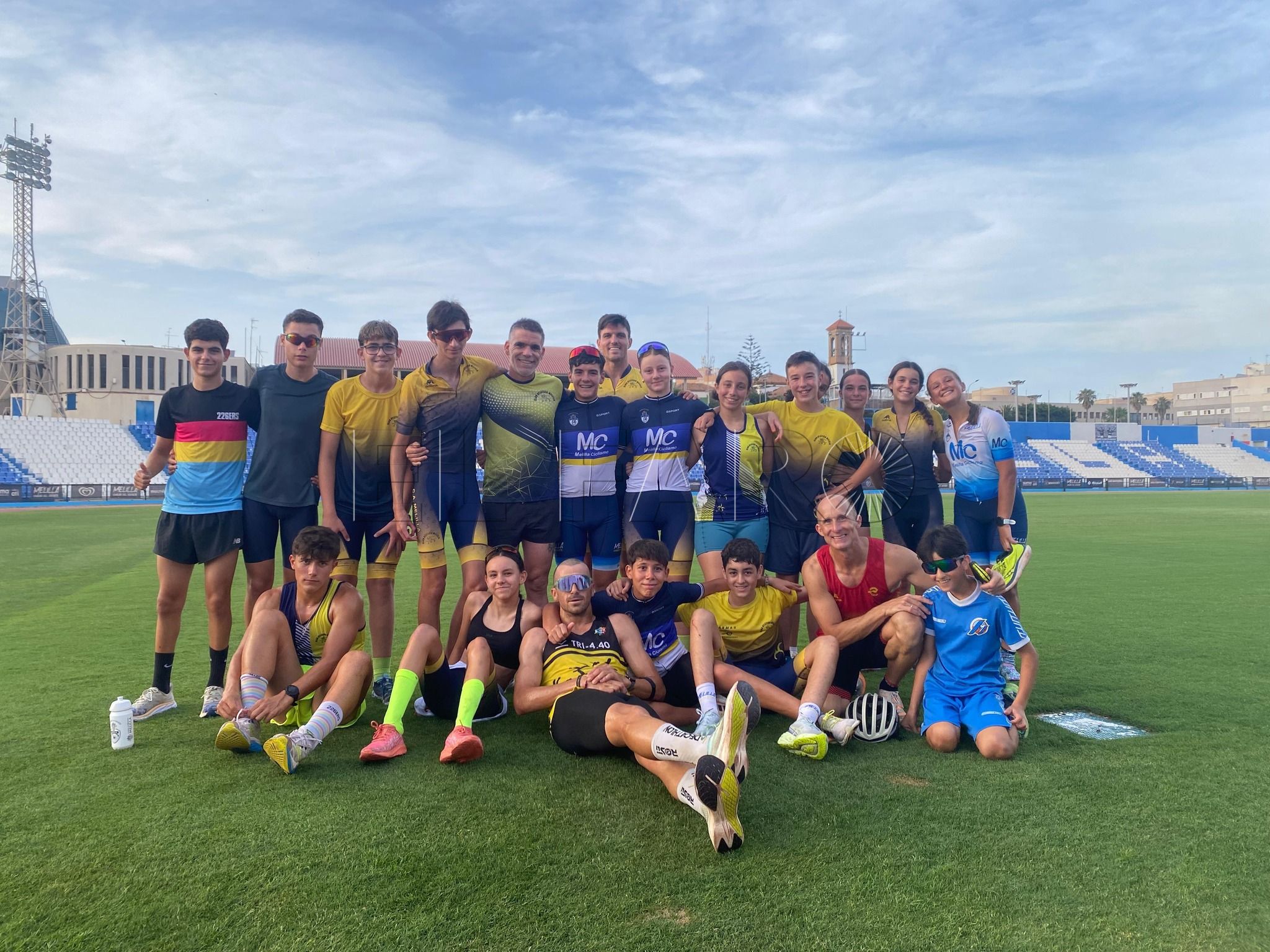 Un centenar de atletas estarán en el Campeonato de Melilla de triatlón