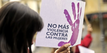Una protesta contra la violencia de género. / EFE