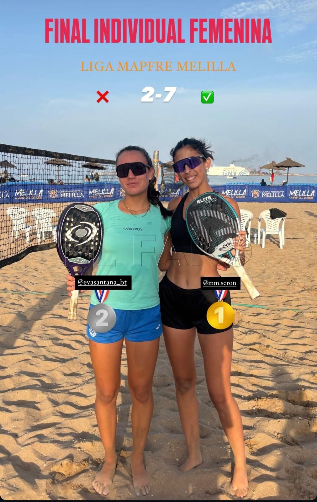 María Martínez y Nico Volpe, campeones en individual de la Liga Mapfre