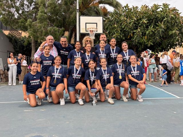 Las Mini Femenino del CD Enrique Soler, al Nacional
