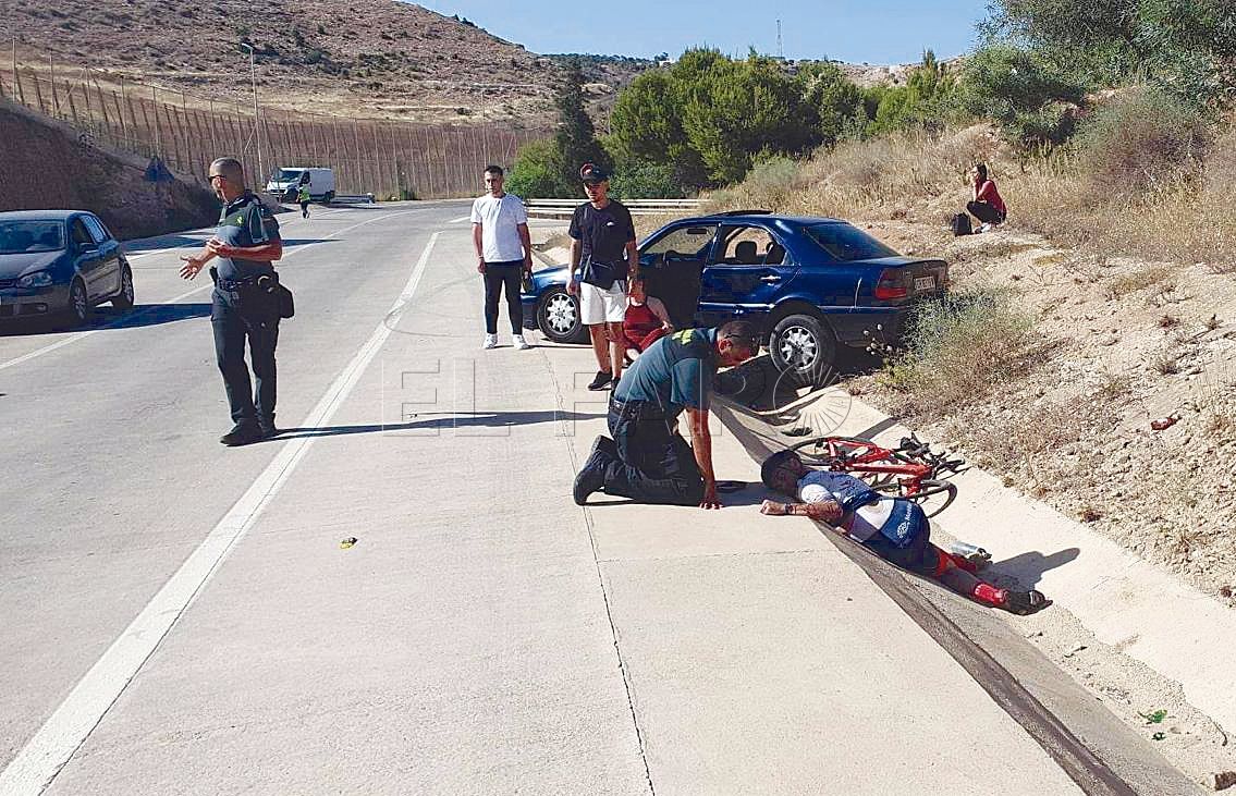 Dos años de prisión para el conductor que atropelló a un guardia civil ciclista