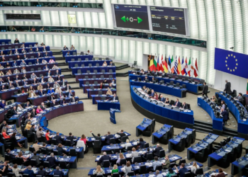 Una votación en el Parlamento Europeo en Estrasburgo, Francia. EFE
