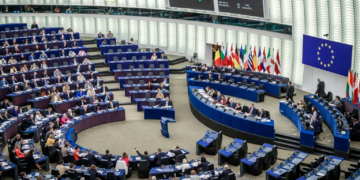 Una votación en el Parlamento Europeo en Estrasburgo, Francia. EFE