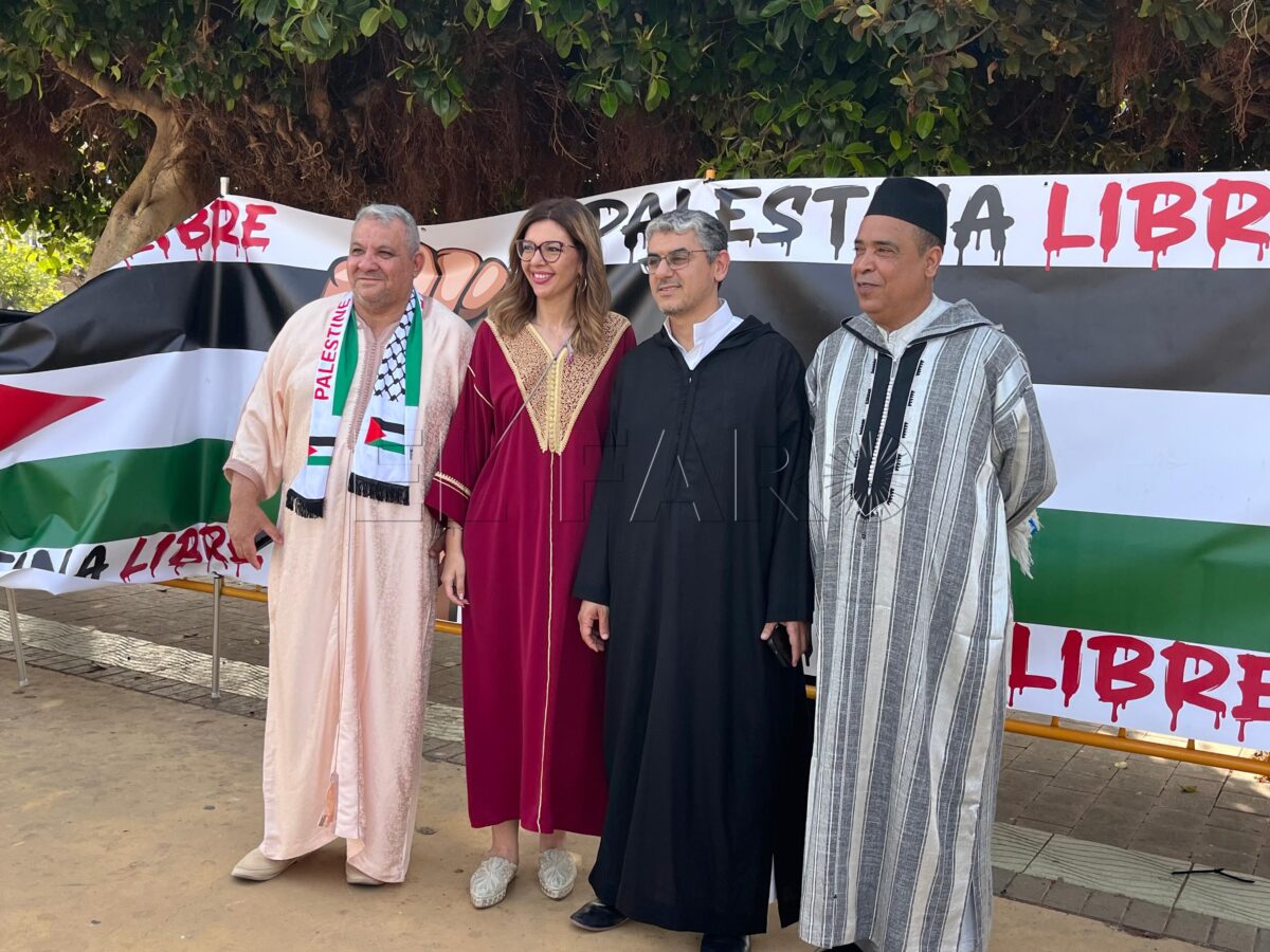 Sabrina Moh traslada su apoyo al pueblo palestino durante el Eid el Kebir