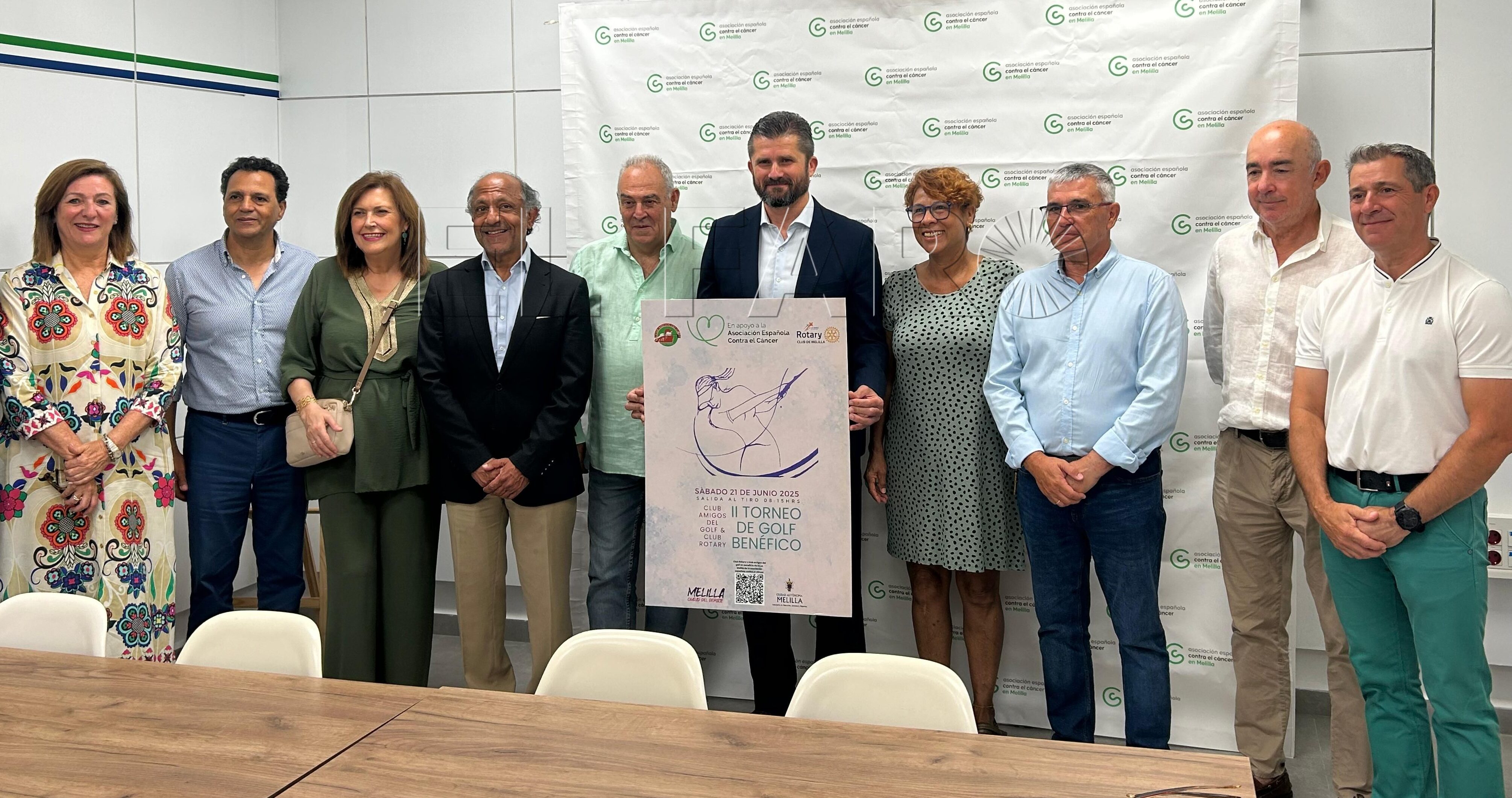 Club Amigos del Golf y Club Rotary presentan el II Torneo Benéfico en favor de la AECC