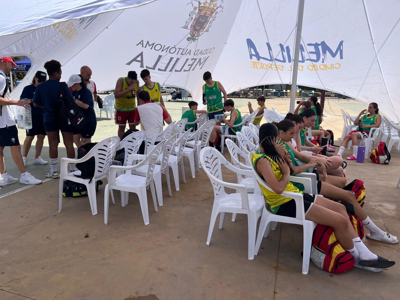 Melilla se convierte en el centro nacional del baloncesto 3x3