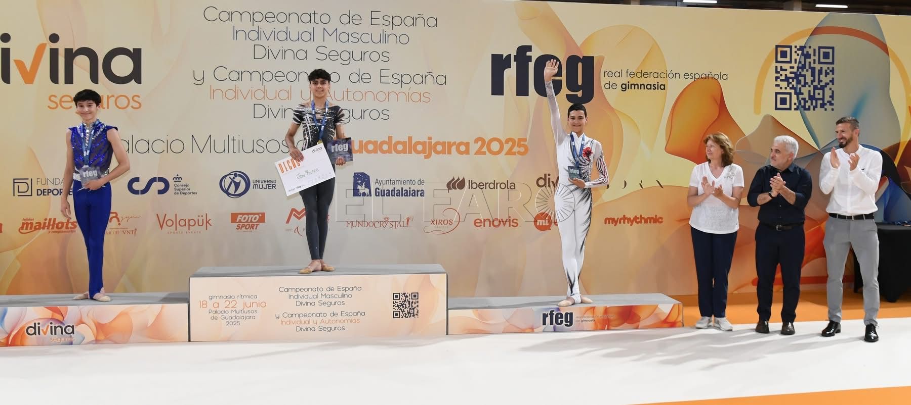 El gimnasta Leo Faus triunfa en el Nacional de gimnasia rítmica