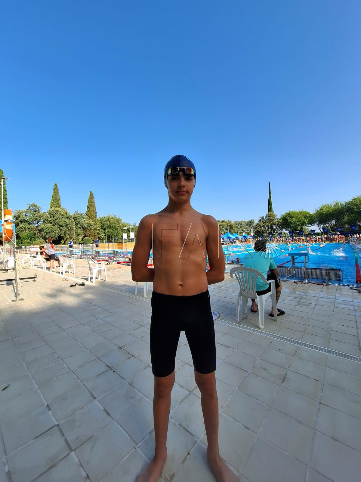 Carlos Gavilán, del CN La Salle, destaca en el XIX Andaluz Infantil