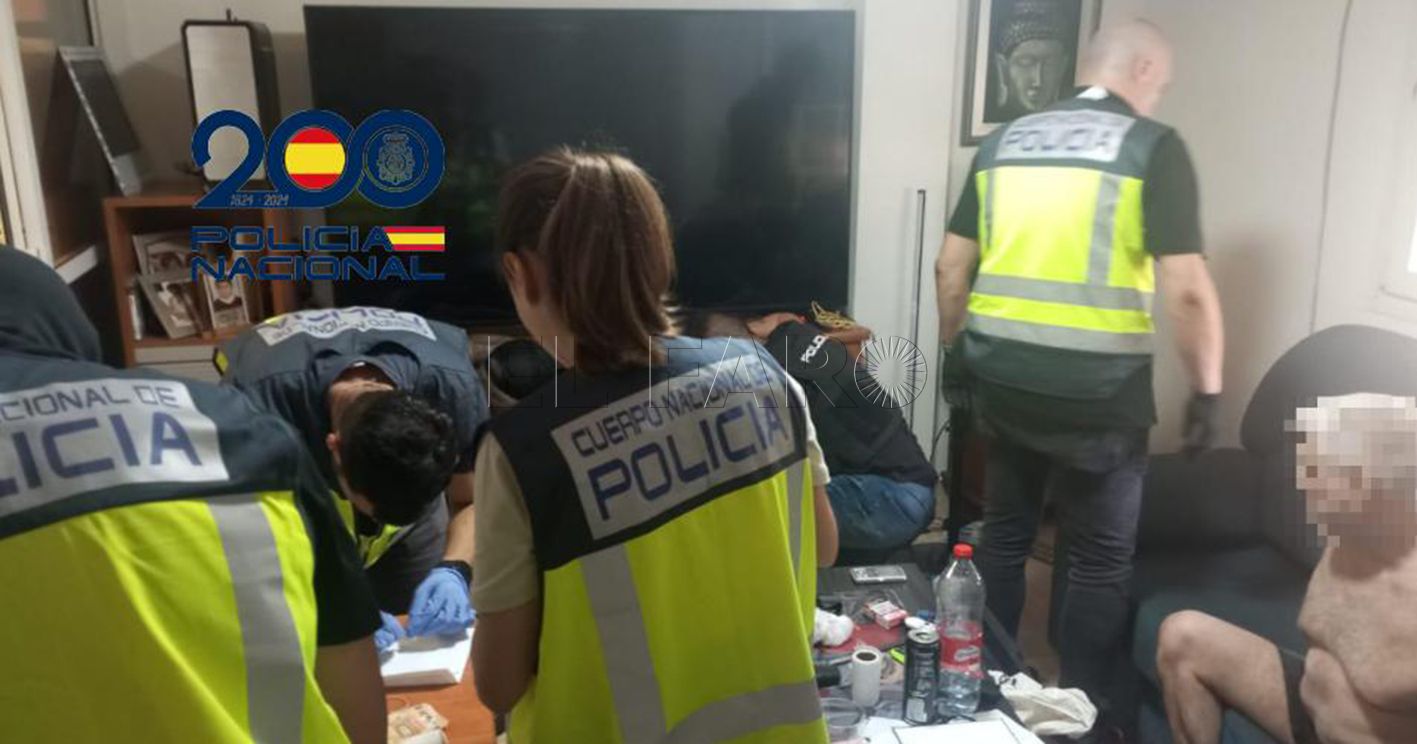 La Policía desarticula un nuevo punto de venta de drogas muy activo