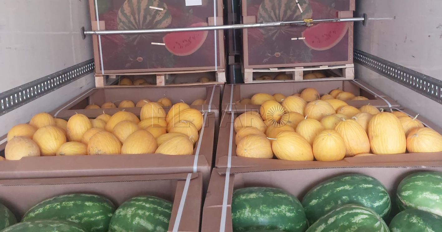 Entra en Melilla el primer camión con fruta de Marruecos desde el 1 de agosto de 2018