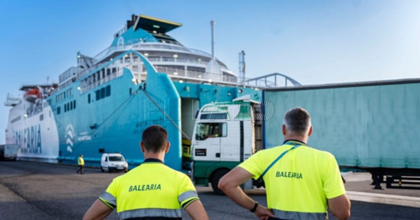 Baleària reduce un 5% su huella de carbono en el transporte de mercancías