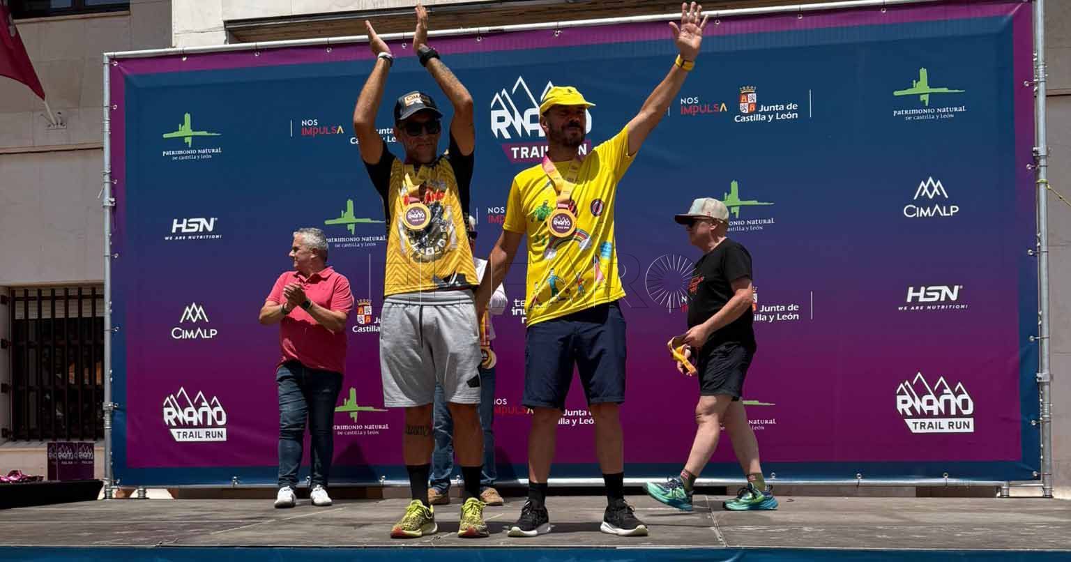 Alfredo Mengert y Miguel Zarco, segundos en la Riaño Trail Run 2025