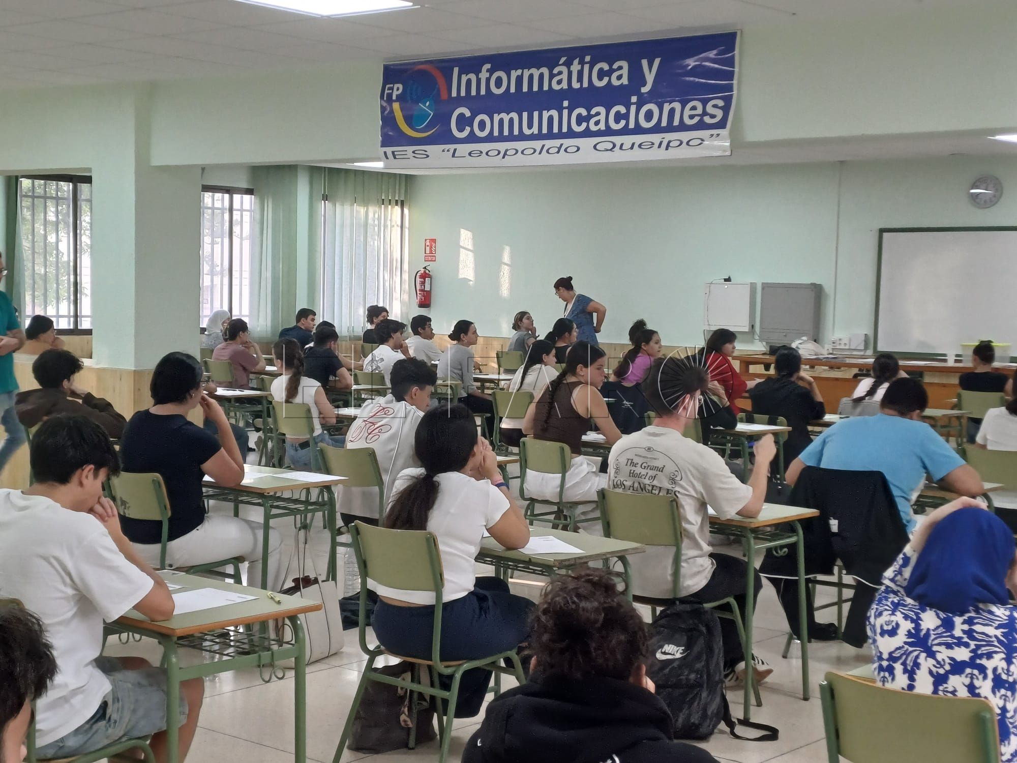 Alumnos de Melilla en la PAU