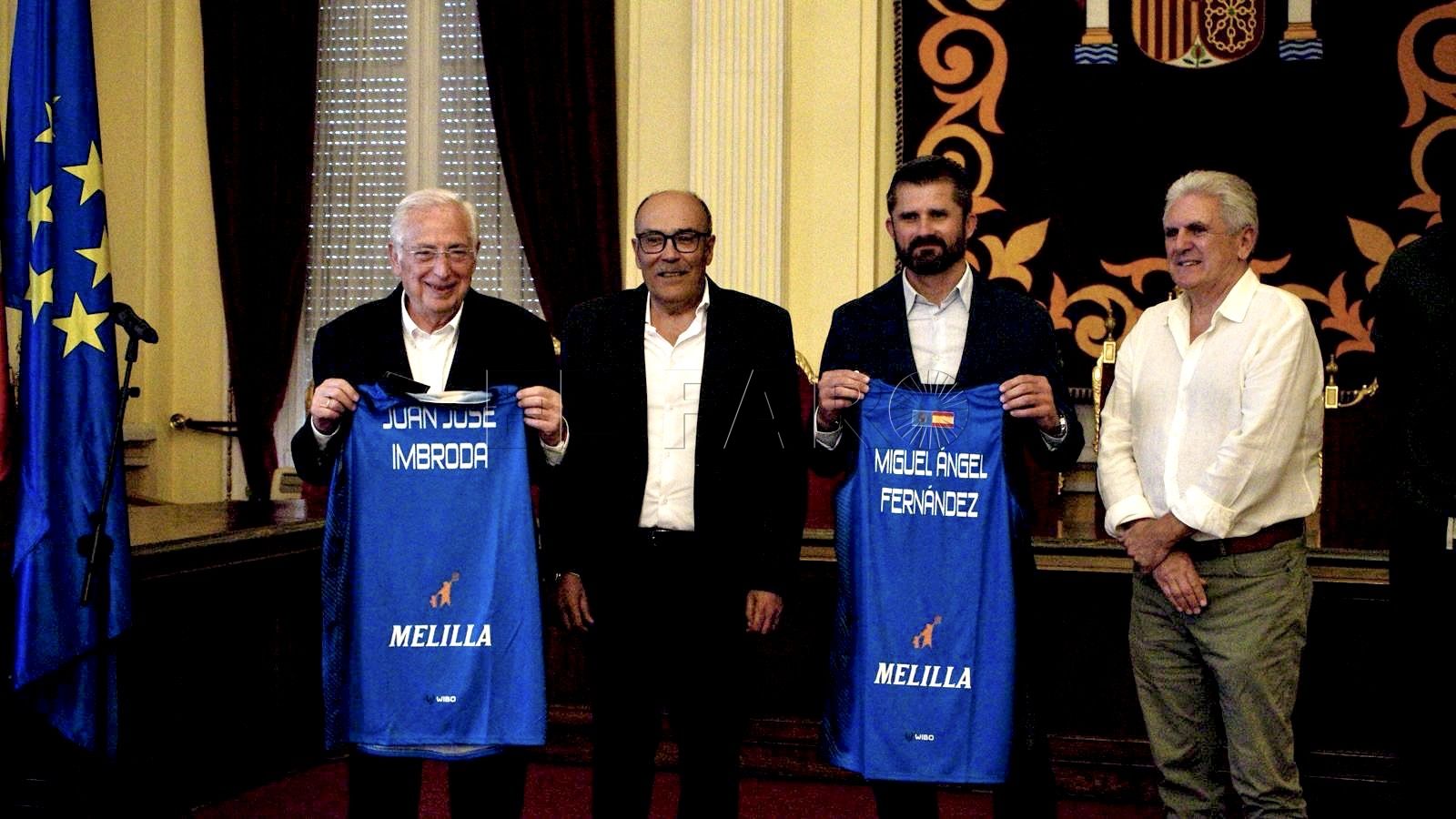 Duro trabajo del Melilla BC