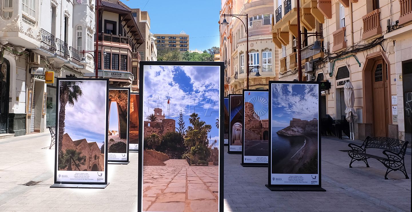 Los paneles fotográficos de Cándido Lobera se consolidan como nueva fórmula de exposición urbana