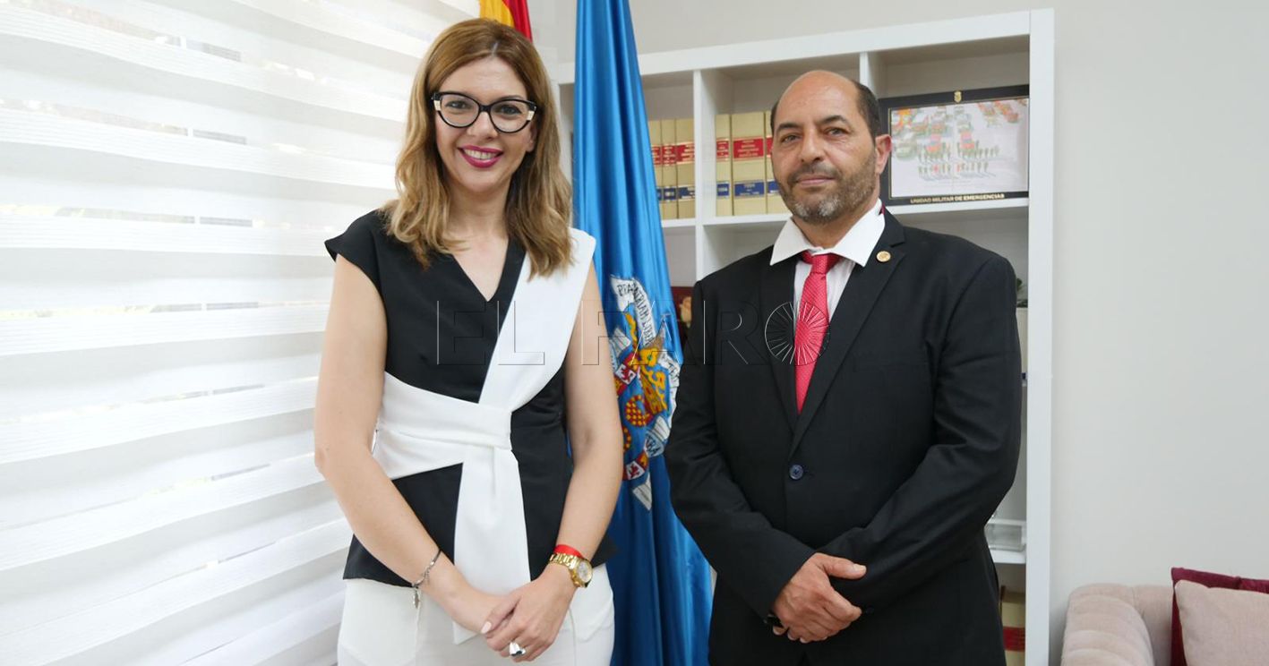 El delegado de la Comisión Islámica de España se reúne con Sabrina Moh