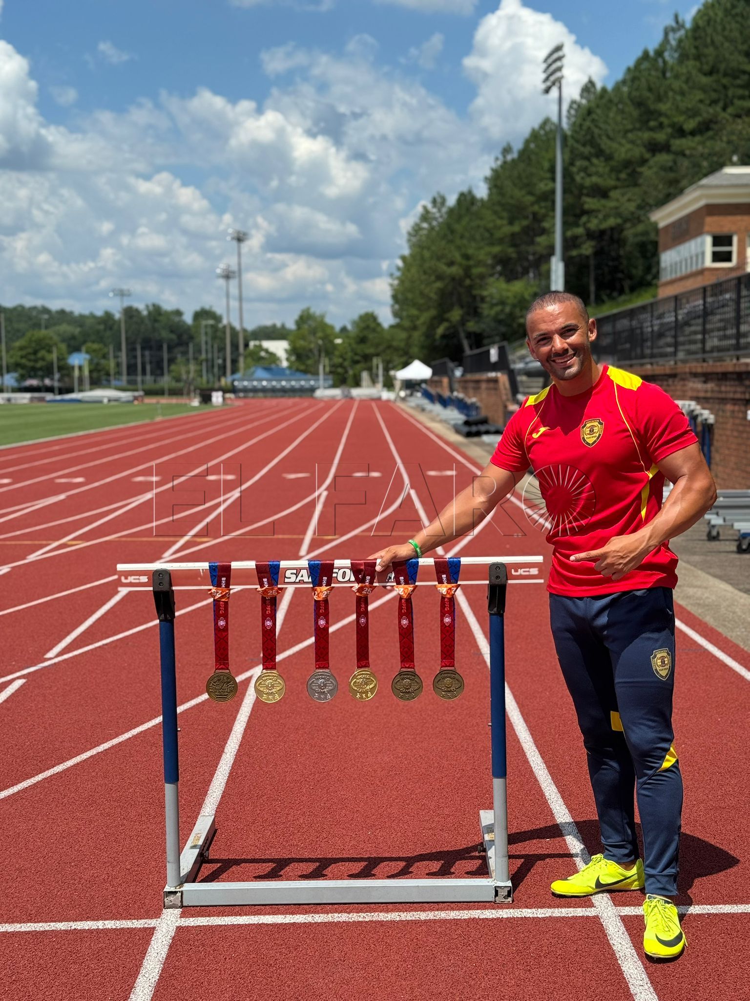 Hadriel Mehamed logra siete medallas