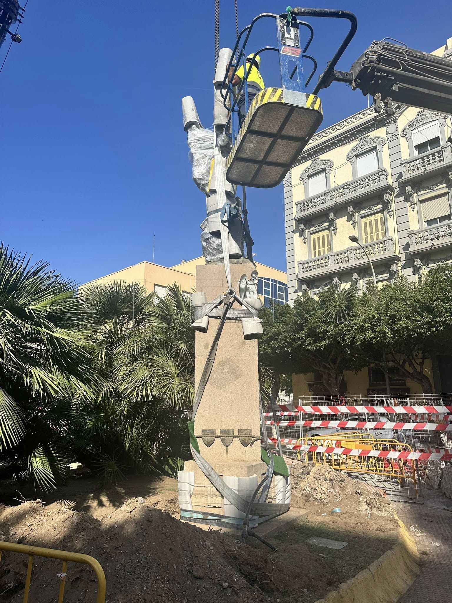 La estatua de Isabel I de Castilla se unirá al conjunto escultórico del Parque Hernández