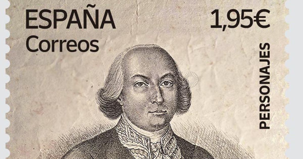 Correos emite un sello dedicado al estadista malagueño Bernardo de Gálvez