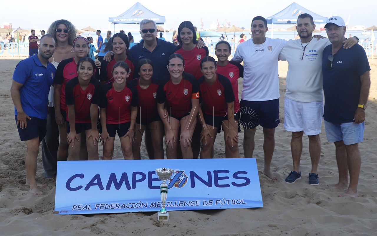 La Espiguera Féminas, campeón del autonómico infantil femenino