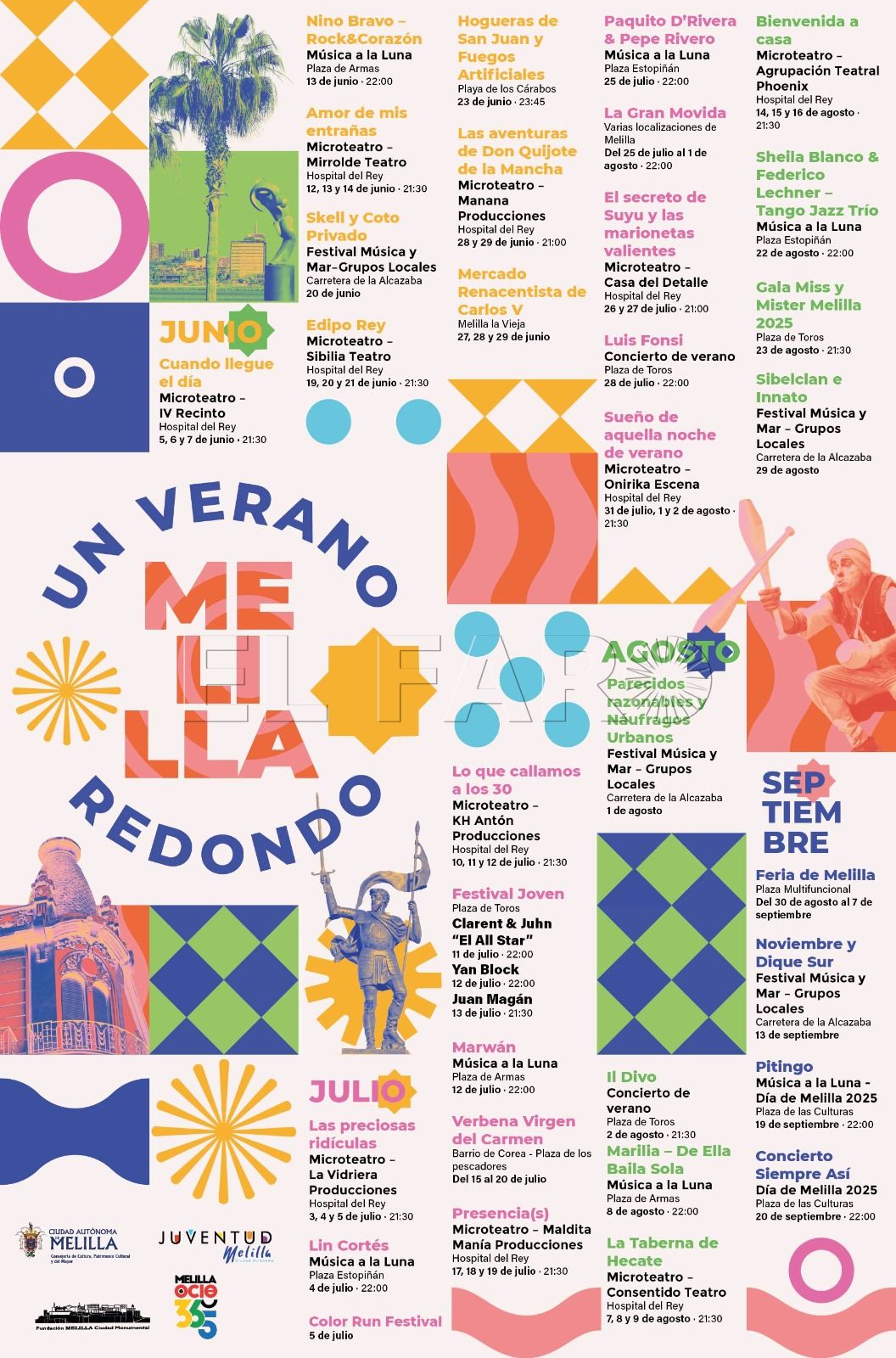 Nos sumergimos en “Verano redondo” ahondando en los artistas que nutren el cartel, en este julio