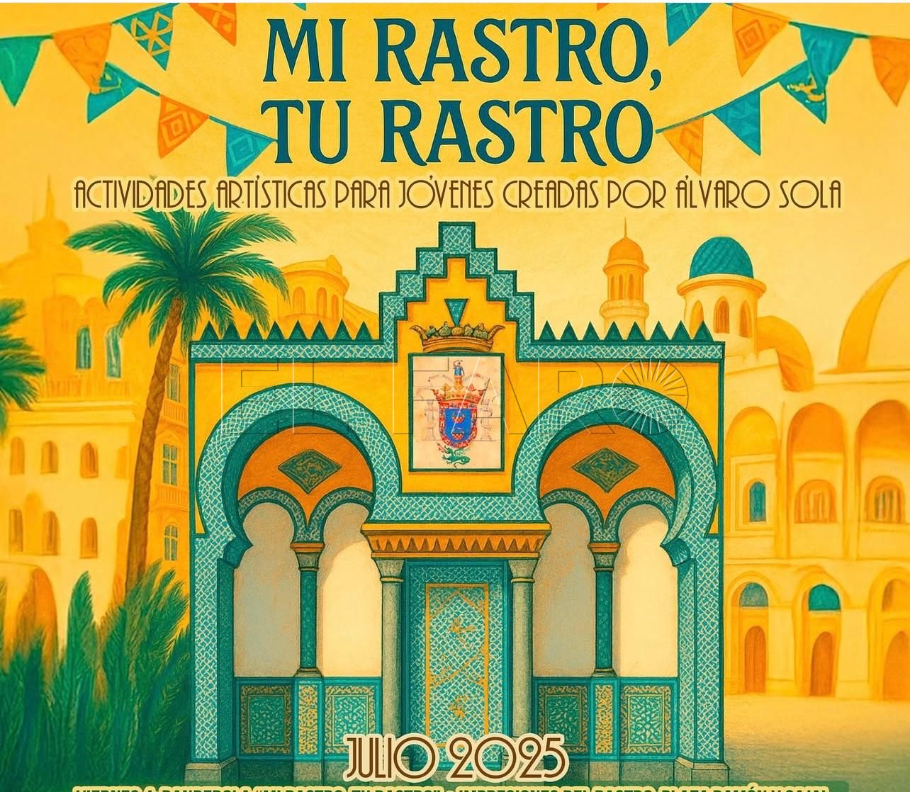 'Mi Rastro, Tu Rastro': arte, juventud y cultura se dan la mano en el barrio de El Rastro