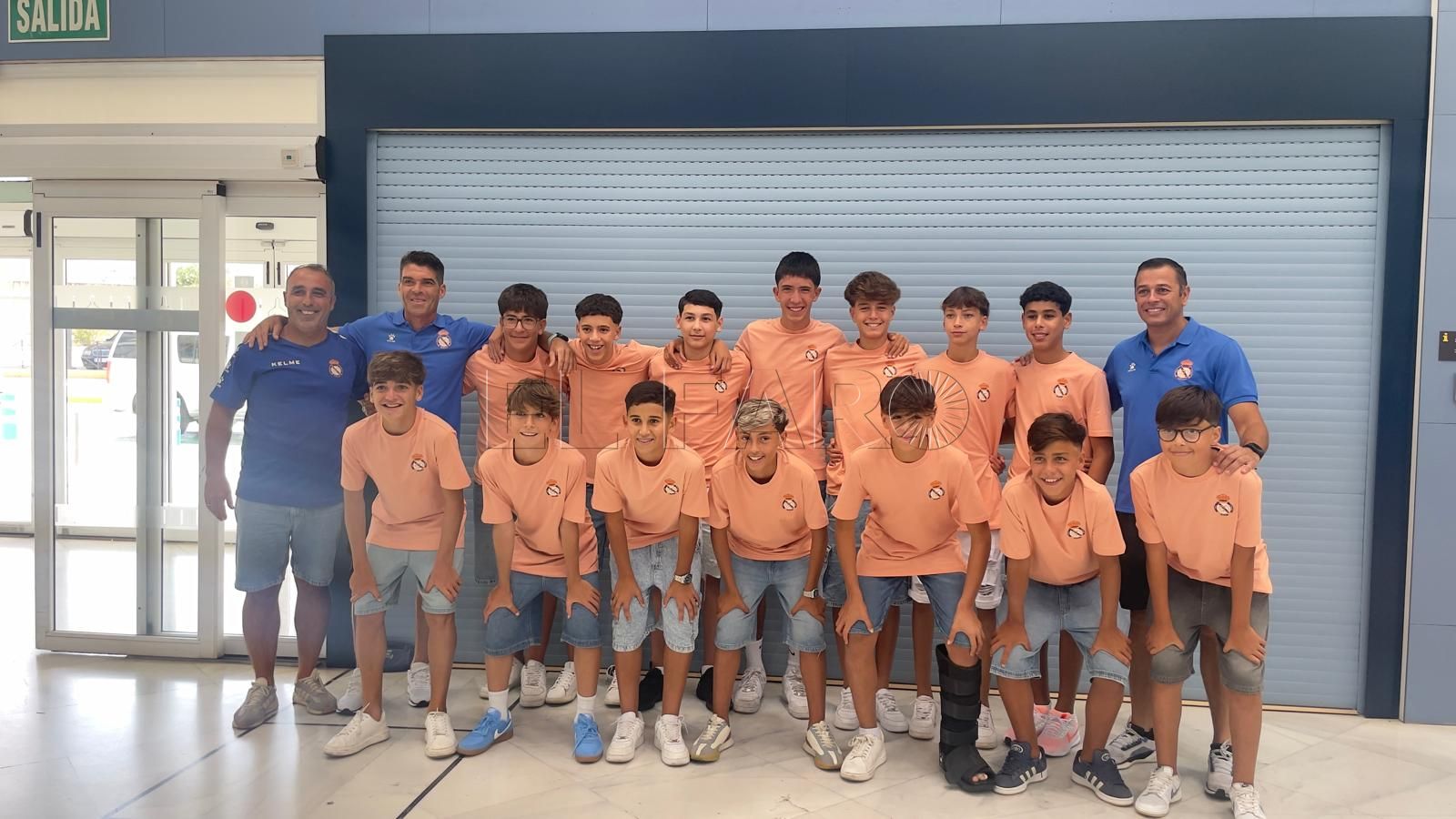 La Peña Real Madrid infantil viaja al Nacional por clubes de fútbol playa