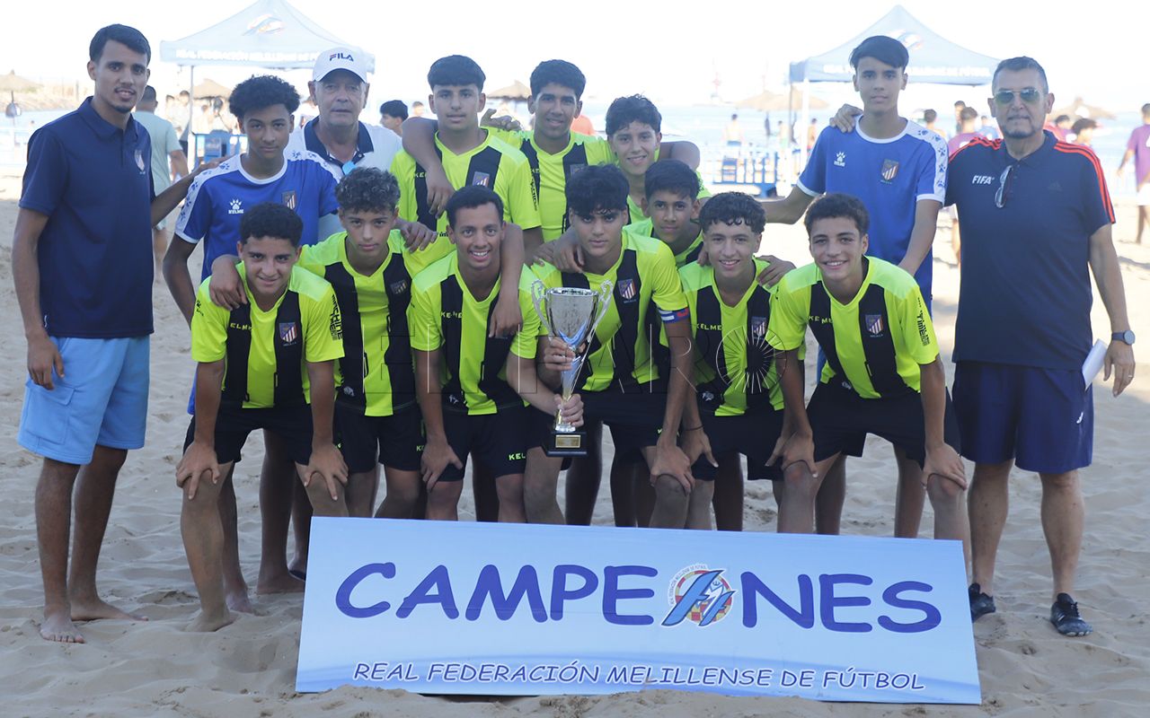 La final del autonómico cadete la gana el cuadro del Atlético Rusadir