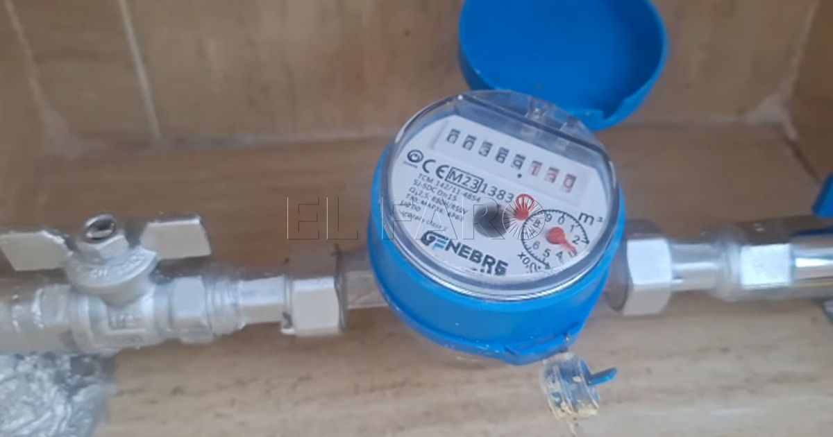 Ventura descarta que los contadores de agua estén facturando aire
