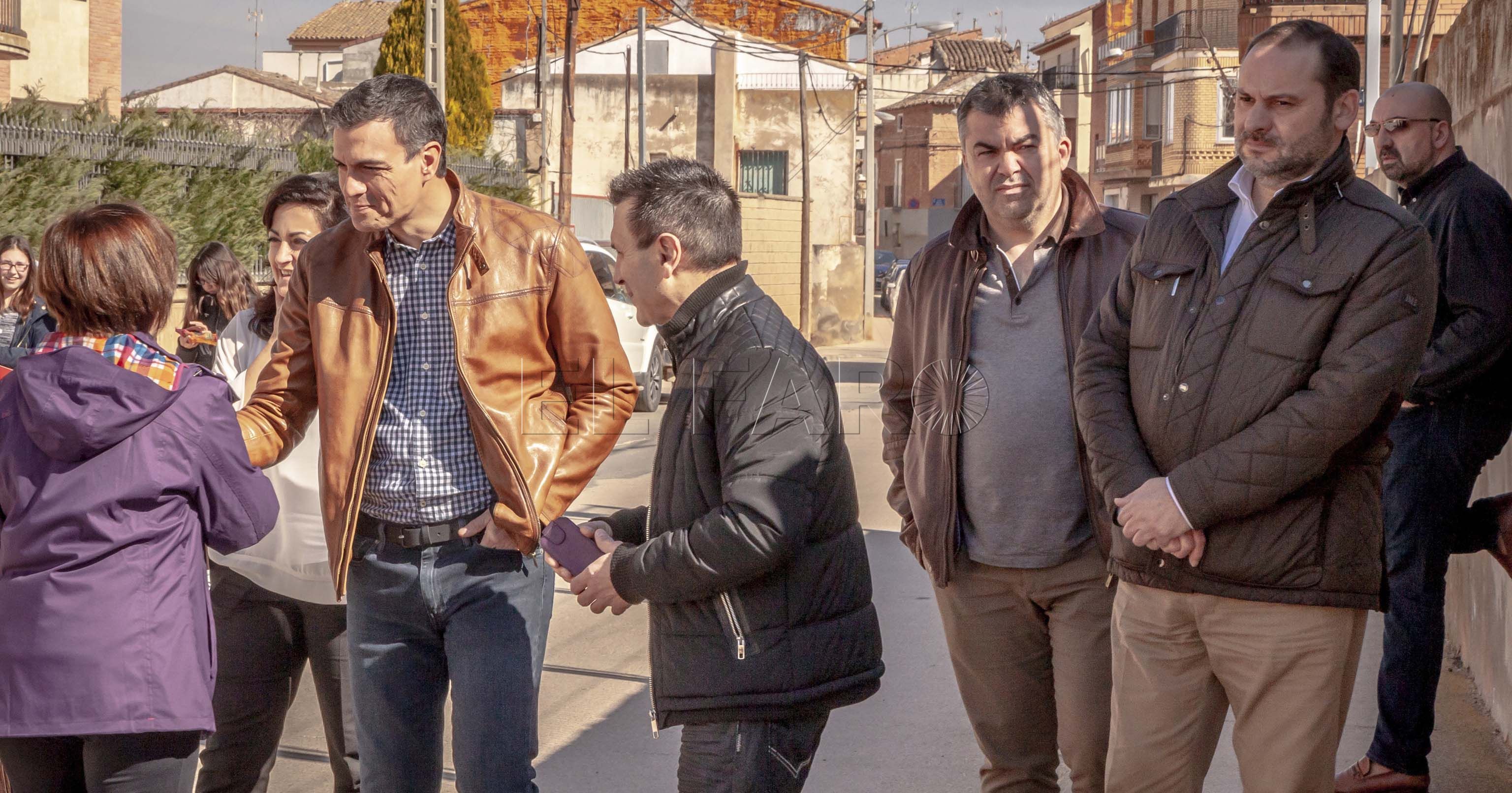 Sánchez, Cerdán, Ábalos y García