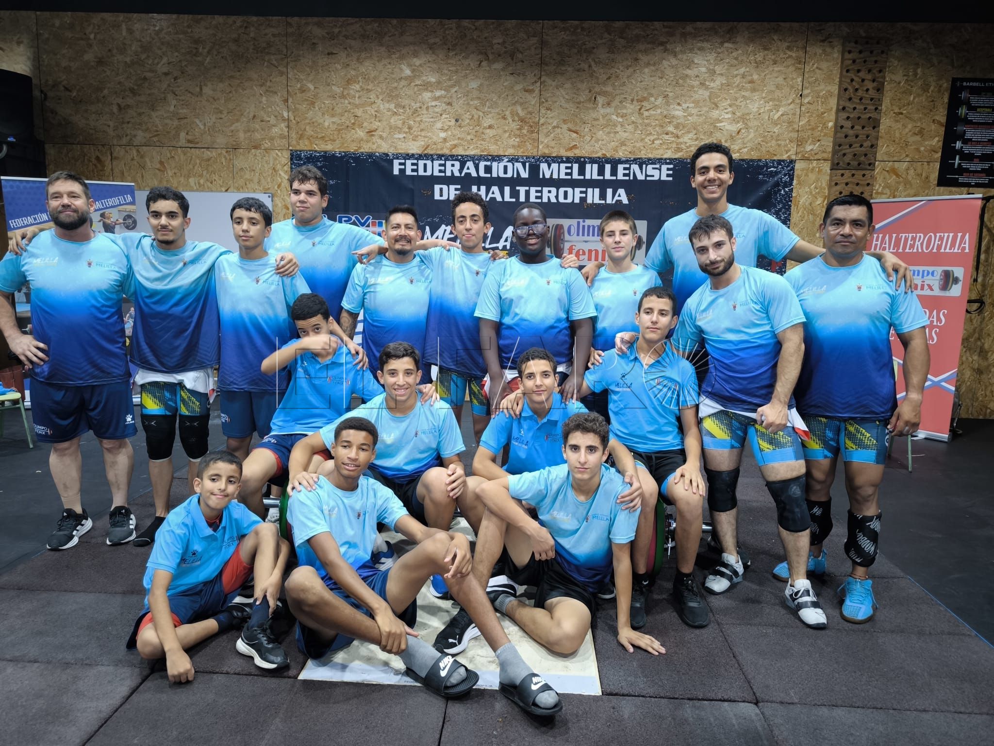 Melilla acoge con éxito la III jornada nacional de halterofilia