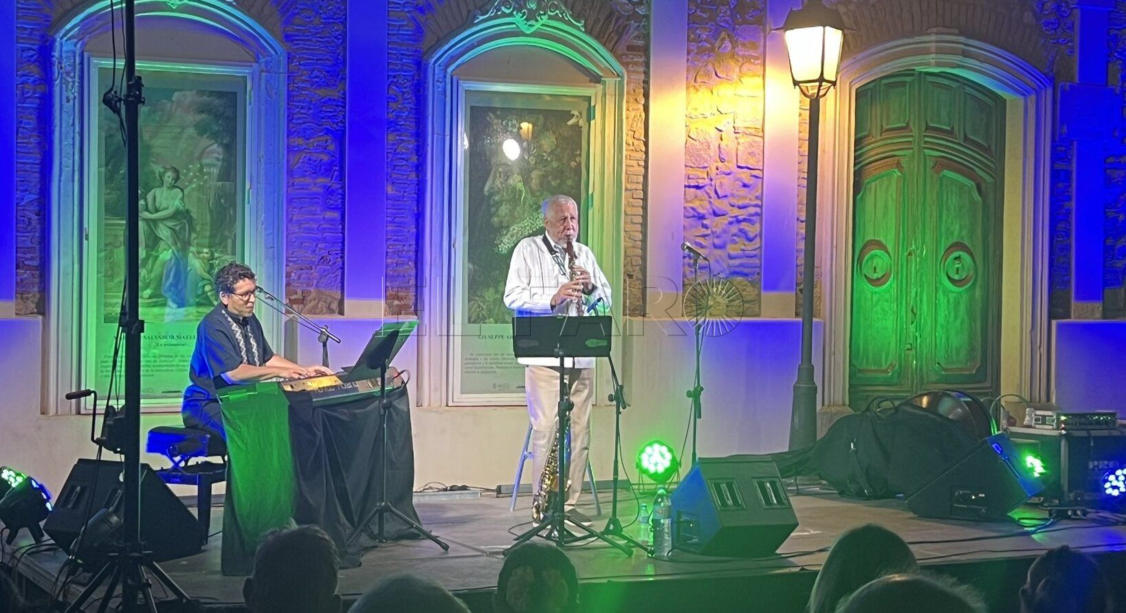 Paquito D’Rivera y Pepe Rivero llenan de jazz la Plaza Estopiñán en una nueva noche de Música a la Luna