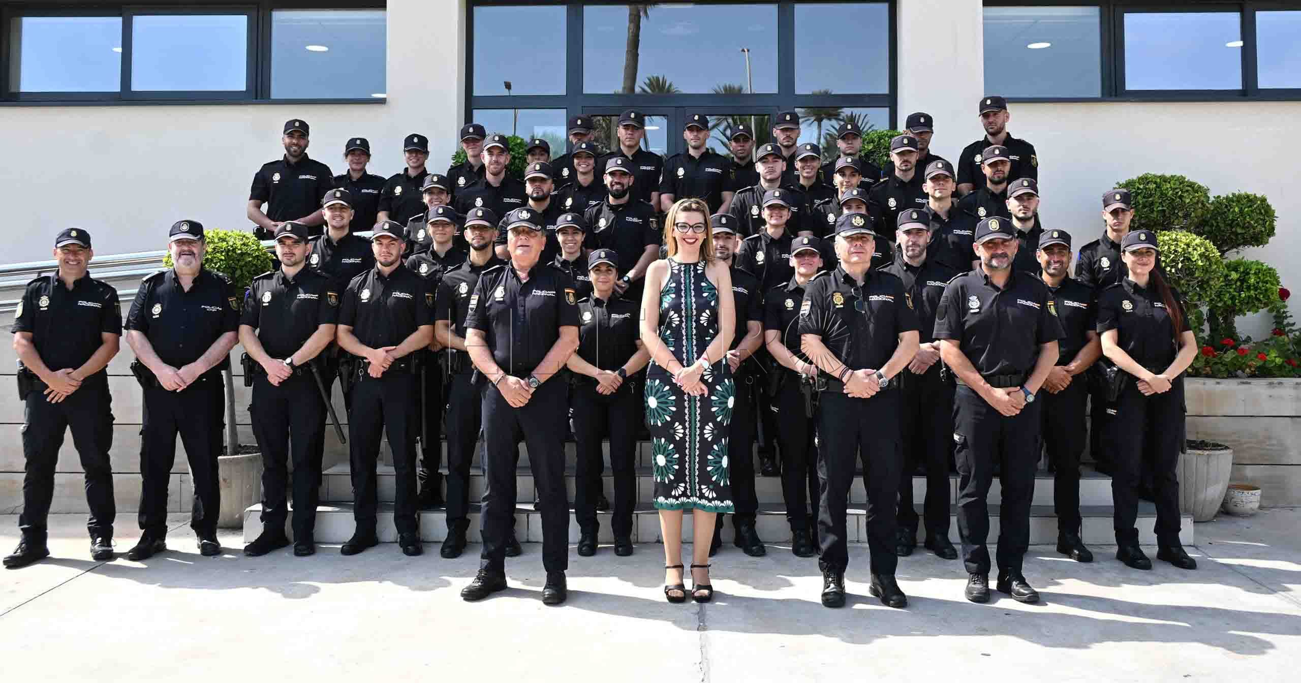 40 nuevos policías nacionales en prácticas