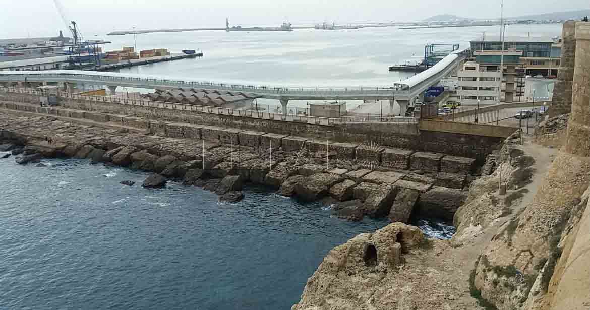 Escolleras del puerto