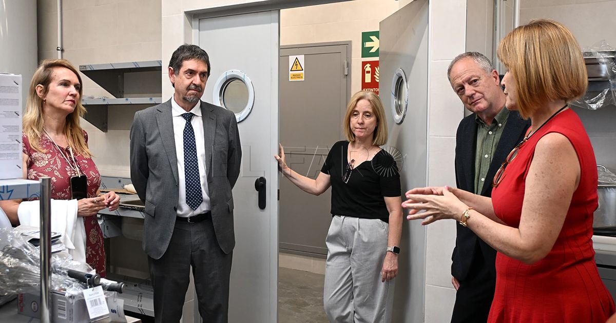 Treviño: “Nuestra meta es que todos los colegios de Primaria cuenten con comedor escolar”