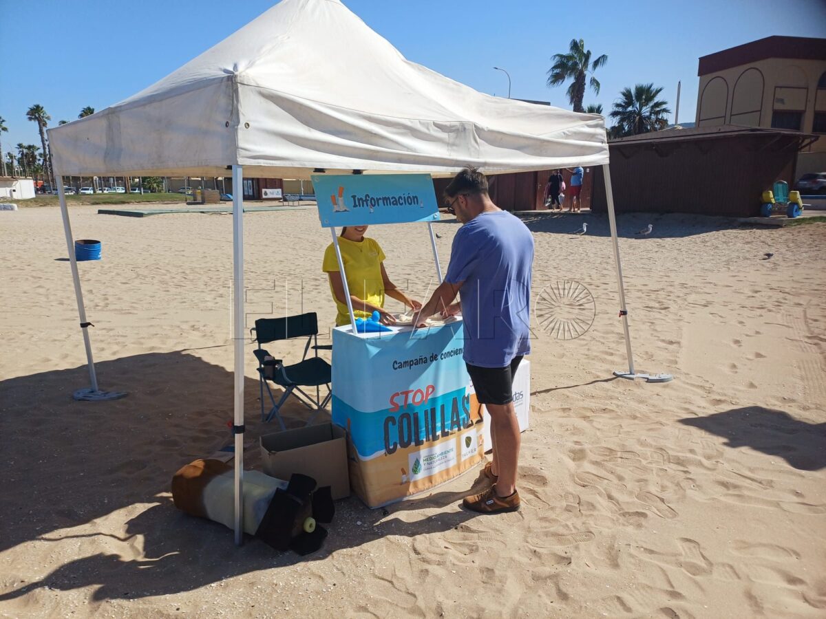 Un mes de agosto lleno de concienciación ambiental en las playas de Melilla