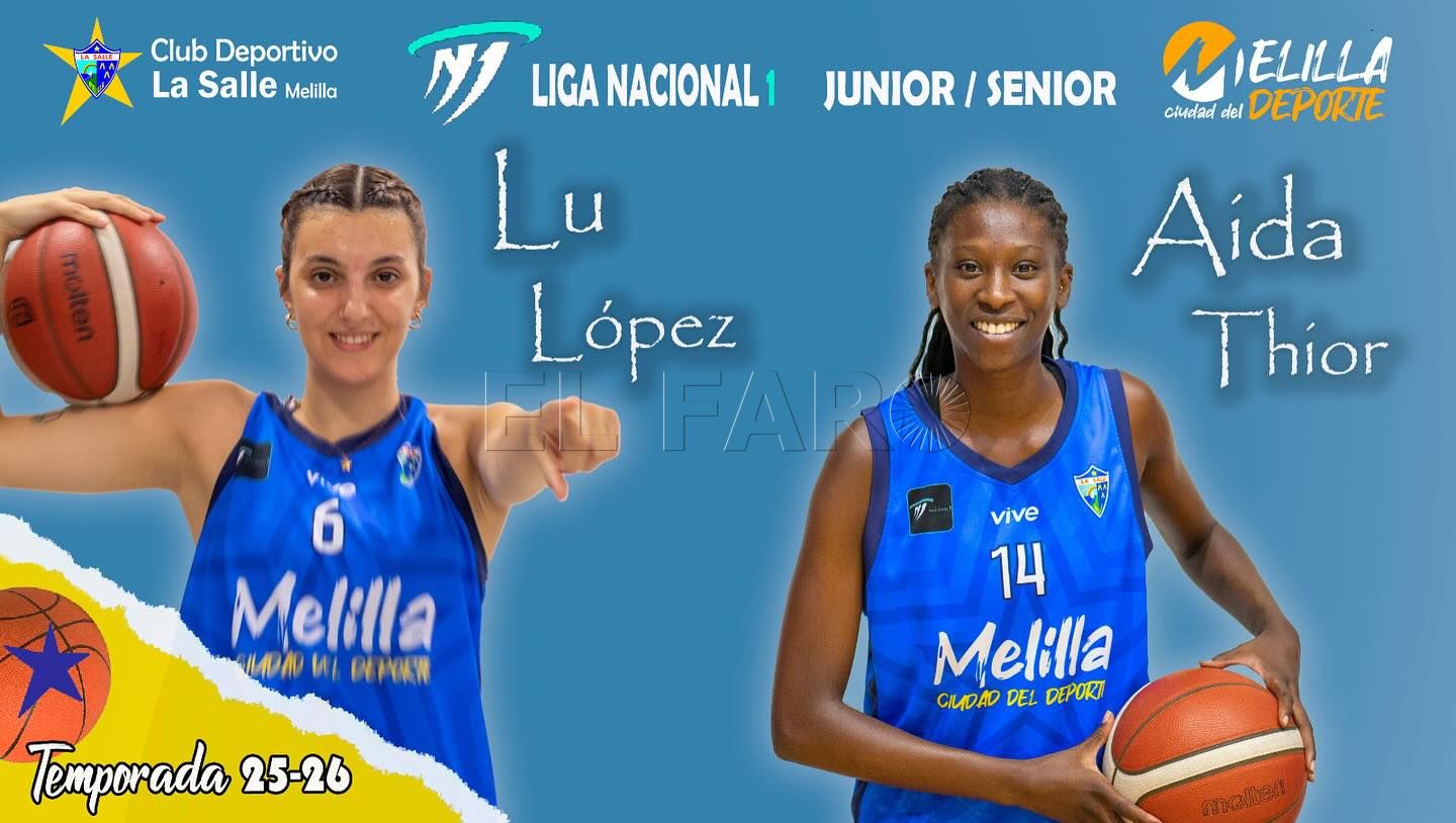 Lu López y Aida Thior, primeras renovaciones en La Salle Primera