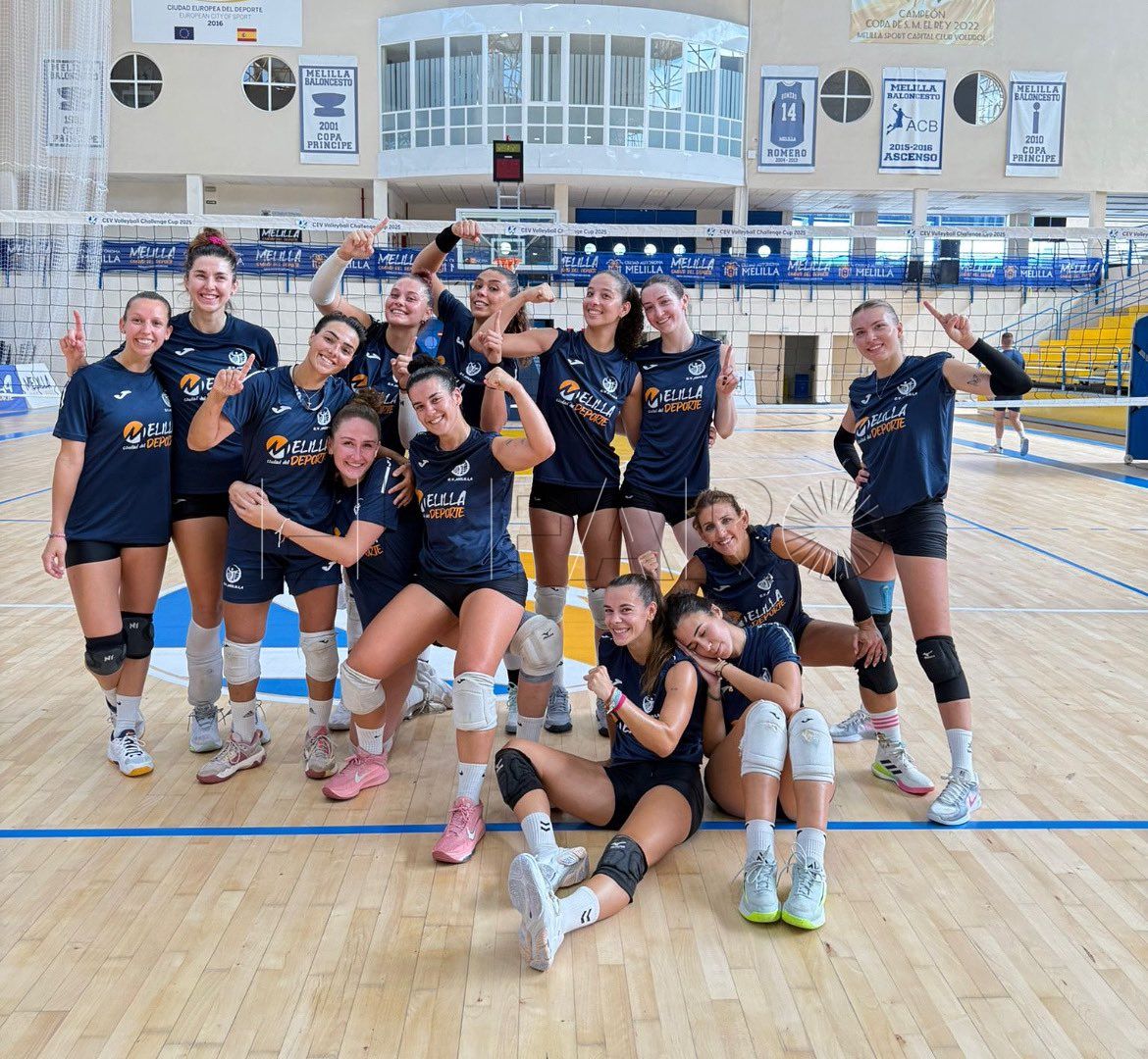 El CV Melilla cumple con la primera semana de la presente pretemporada