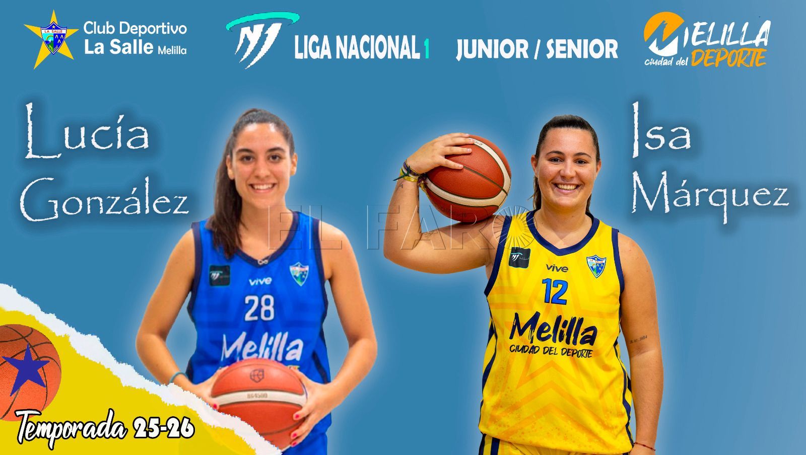 La Salle se asegura la continuidad de Lucía González e Isa Márquez