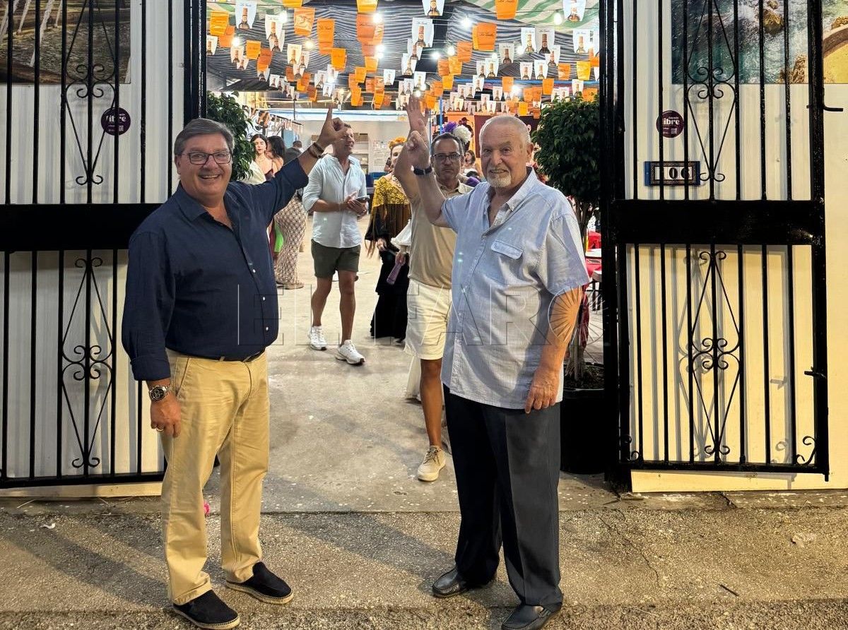 Francisco Díaz destaca la Casa de Melilla en Málaga como un escaparate único de la ciudad en la feria malagueña