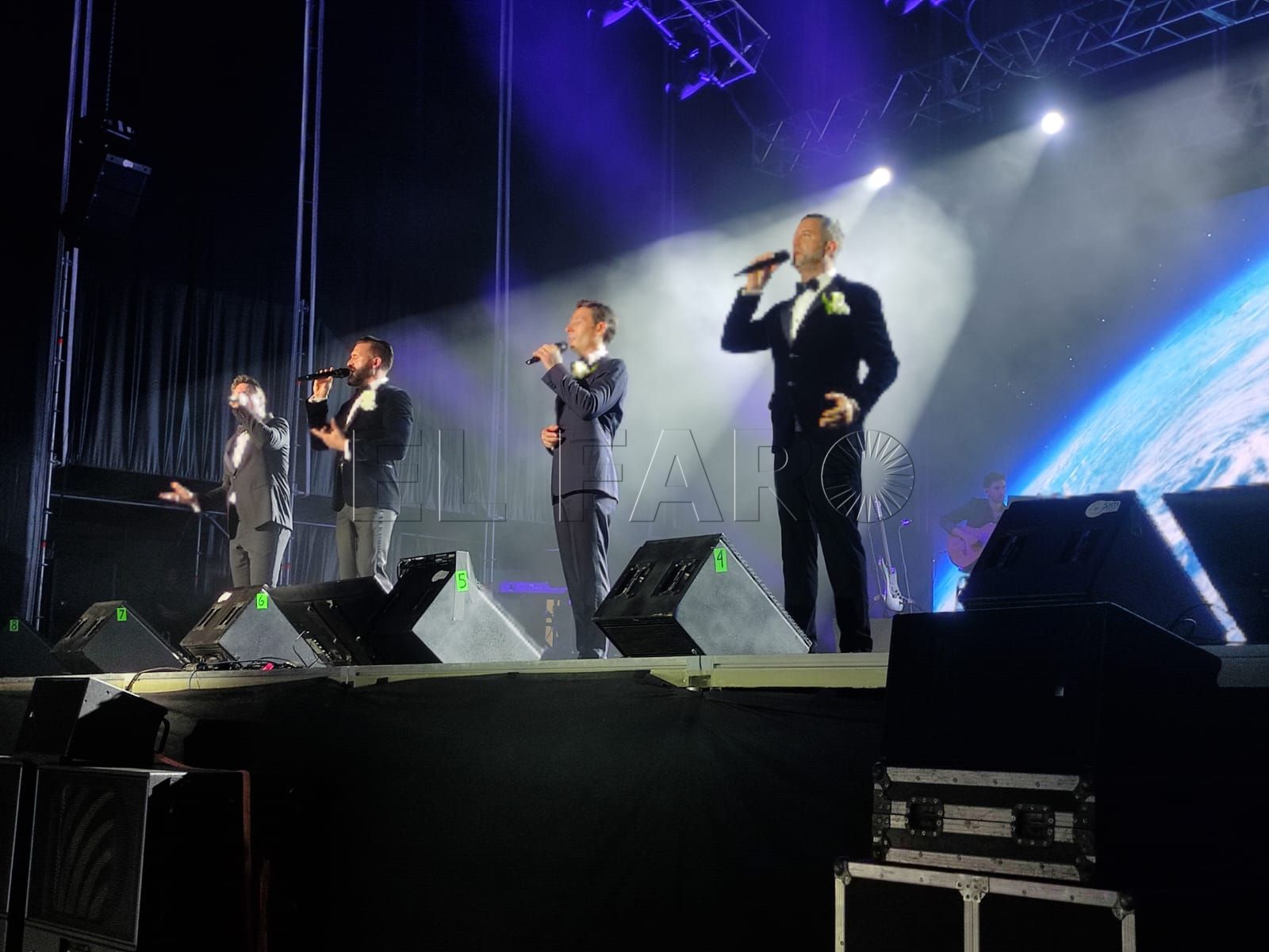 Il Divo llega a Melilla cantando 'Regresa a mí' sin haberse ido nunca del corazón del público